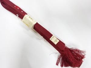 未使用品　正絹　手組帯締め